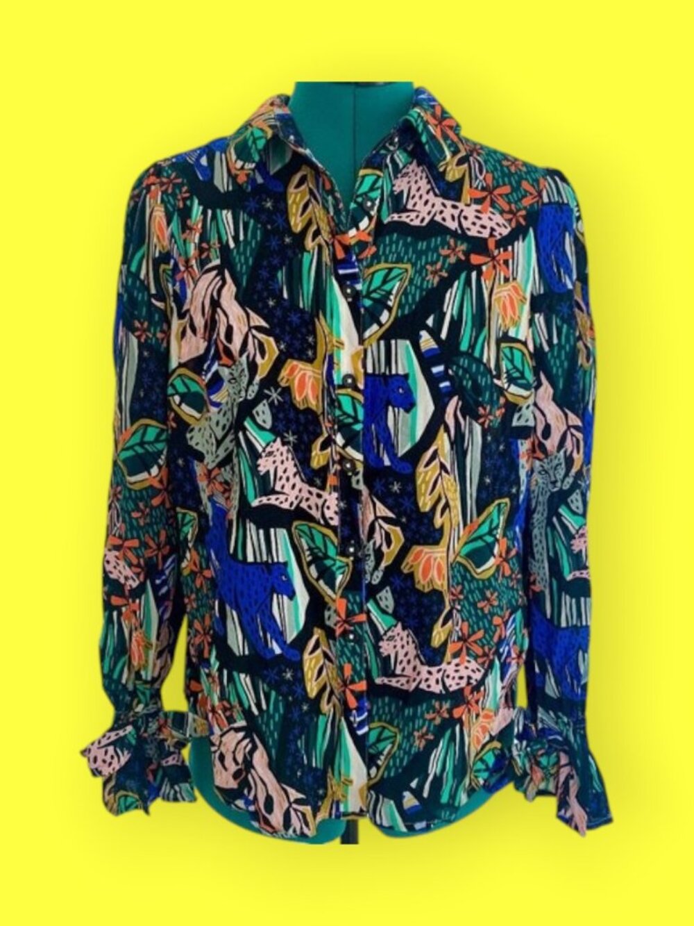 Anthropologie Masha Volnova button down shirt